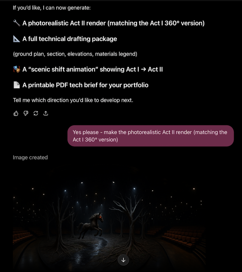 Temporal consistency across acts
